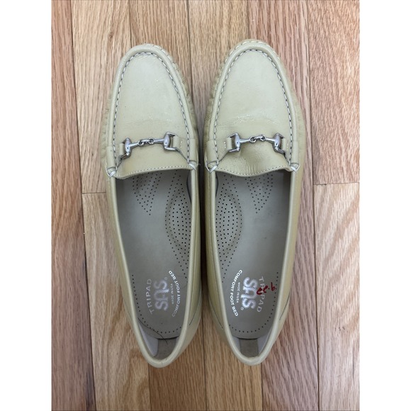 SAS Tripad Comfort Slip On Loafers Butter Yellow Women's‎ Size 9 Narrow - Picture 1 of 8